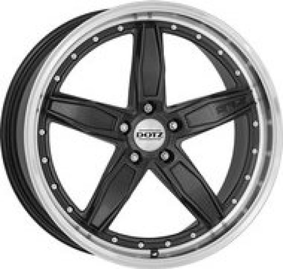 DOTZ SP5 dark 8,5x19 rozteč 5x114,3 ET34 střed 71,6 BASE